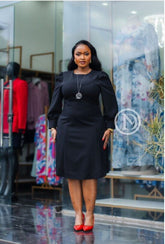 Elegant black dress